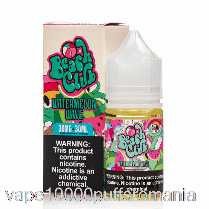 Vape Romania Watermelon Wave - Saruri De Club De Plaja - 30ml 50mg